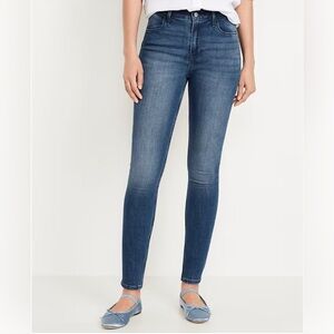 6 TALL Old Navy Wow High Rise Super-Skinny ❤️ NWOT
